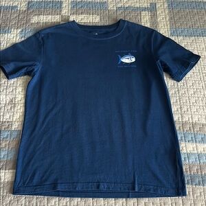 Southern Tide Navy Fish Graphic Tee